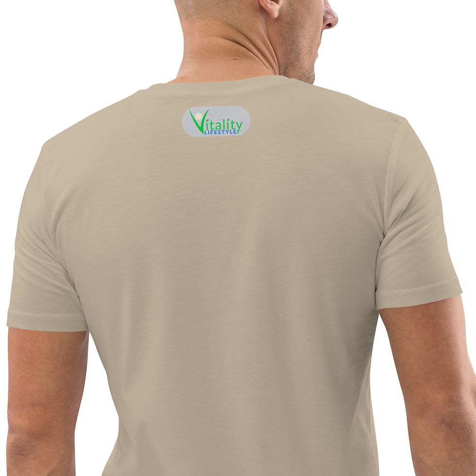 Thumbnail: Just Veg it Vitality Lifestyle Unisex organic cotton t-shirt