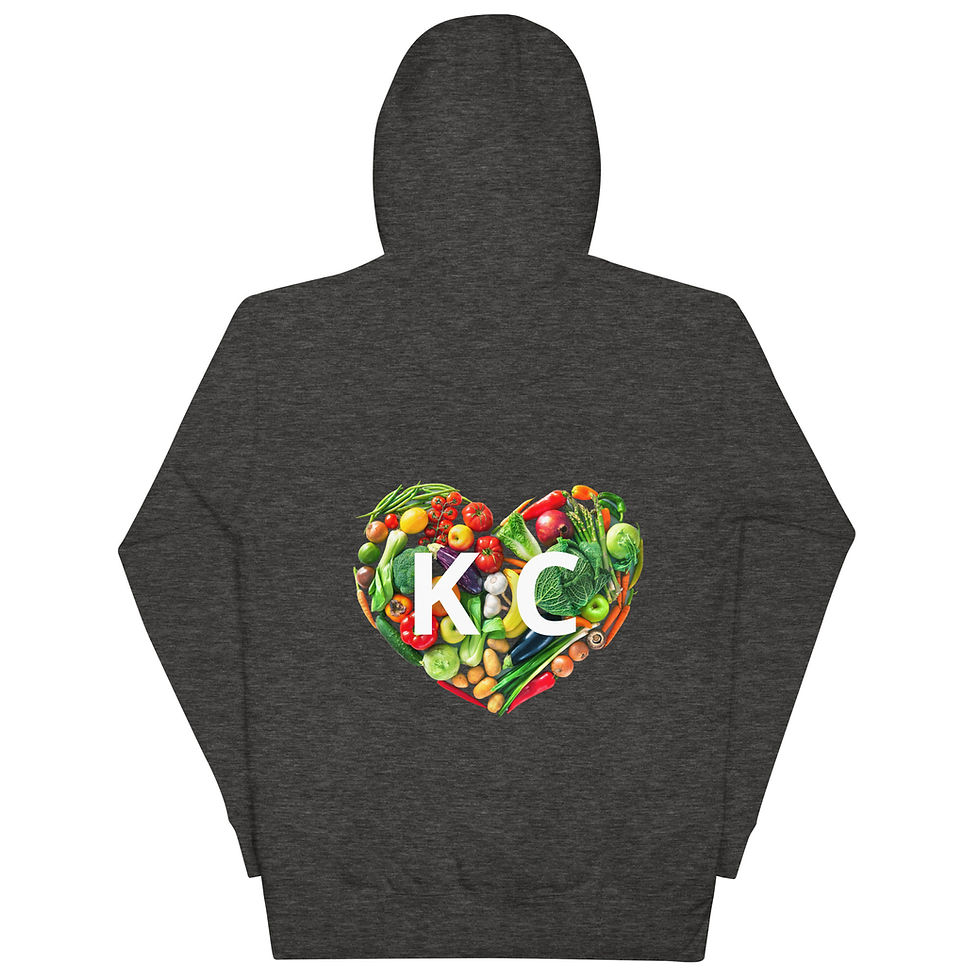 Thumbnail: Plant Based KC Vitality Lifestyle Unisex Hoodie