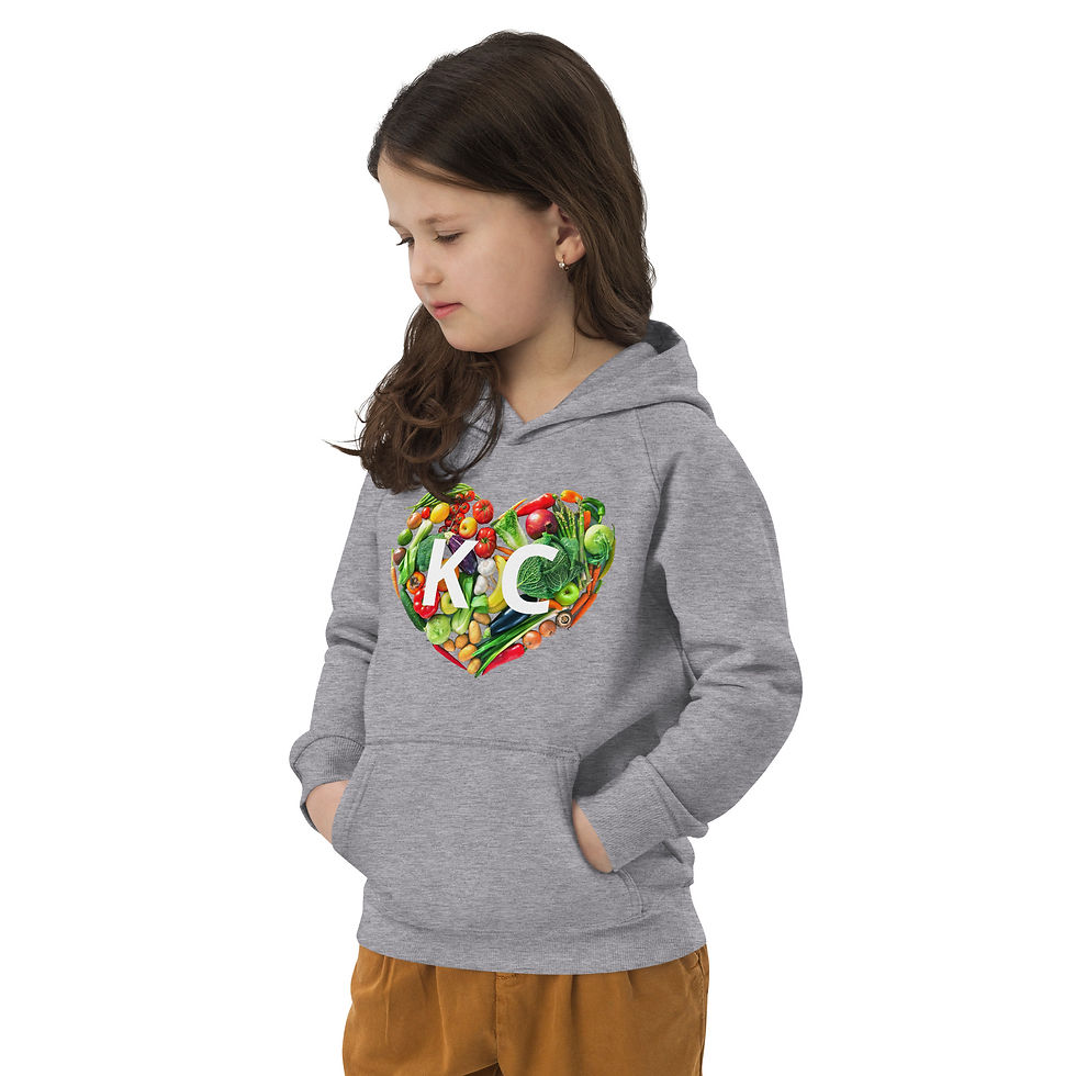 Thumbnail: Plant Base KC Vitality Lifestyle Kids Eco Hoodie