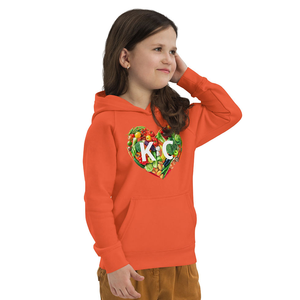 Thumbnail: Plant Base KC Vitality Lifestyle Kids Eco Hoodie