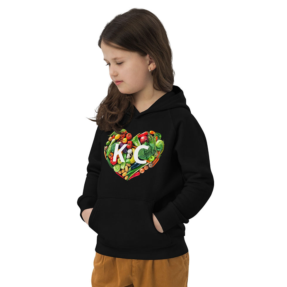 Thumbnail: Plant Base KC Vitality Lifestyle Kids Eco Hoodie
