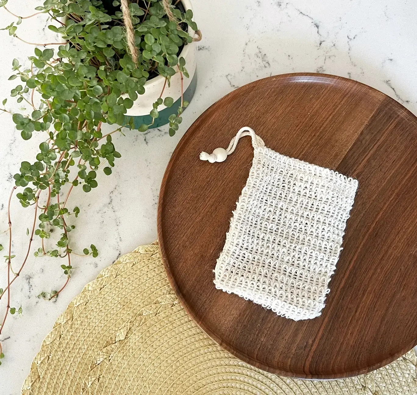 Sisal Soap Bag