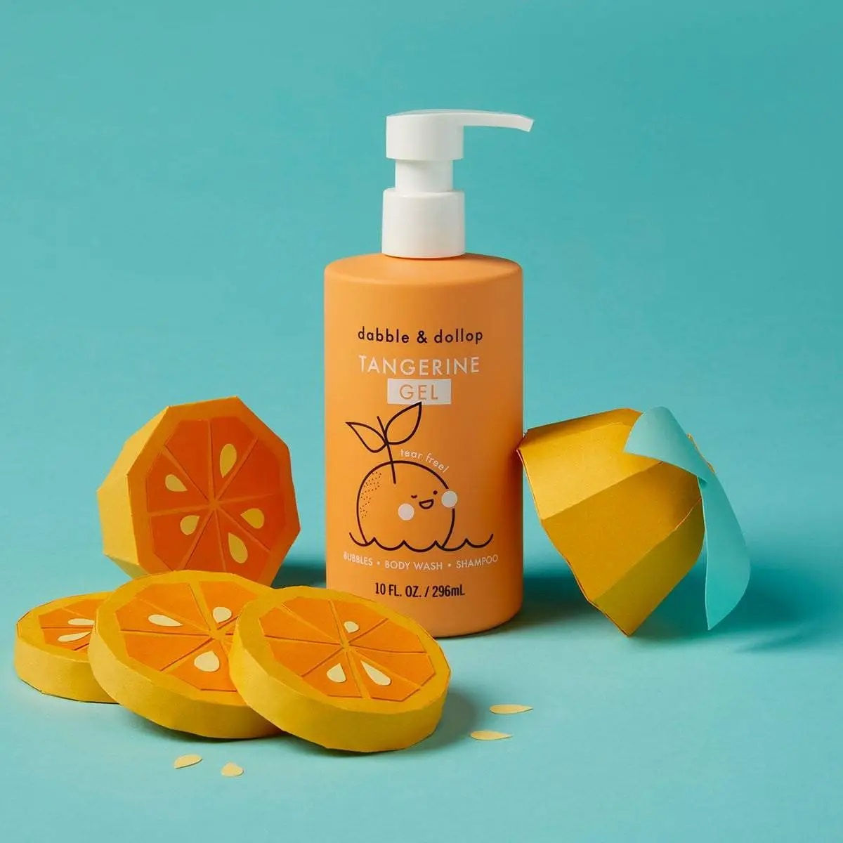 Tangerine Bubble Bath, Body Wash & Shampoo