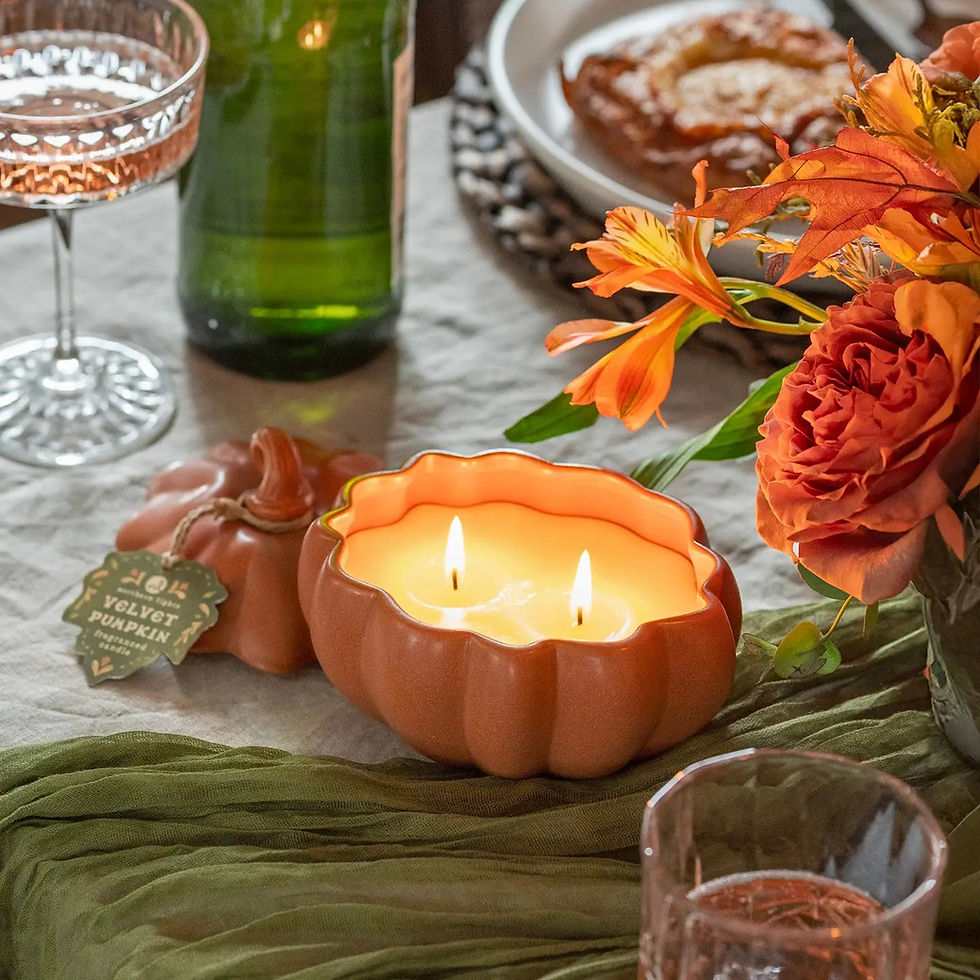 Grateful Glow Pumpkin Candle