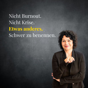 Es gibt eine Erschöpfung, die man nicht sieht.