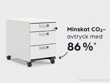 Kinnarps bytte material och minskade utsläpp med 86 %*