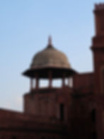 Torre de vigia no Forte de Agra, Índia