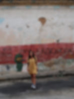 Os graffitis com frases a enaltecer a Revolução de 1959, La Habana, Cuba.