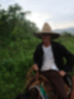 Rapaz a cavalo, Viñales, Cuba