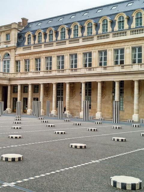 Cour d'Honneur no Palais Royal, Paris, France