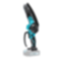 Handheld cordless mini chainsaw with battery base