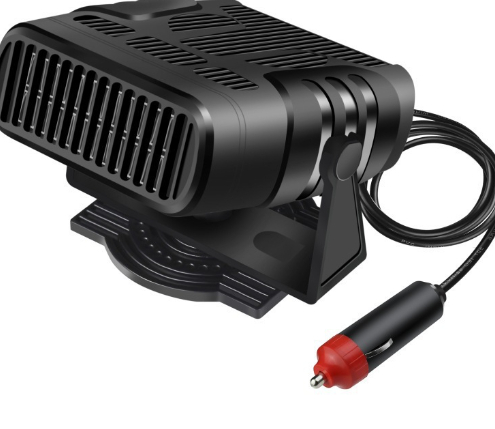 Black TurboMax Portable Vacuum with car power adapter