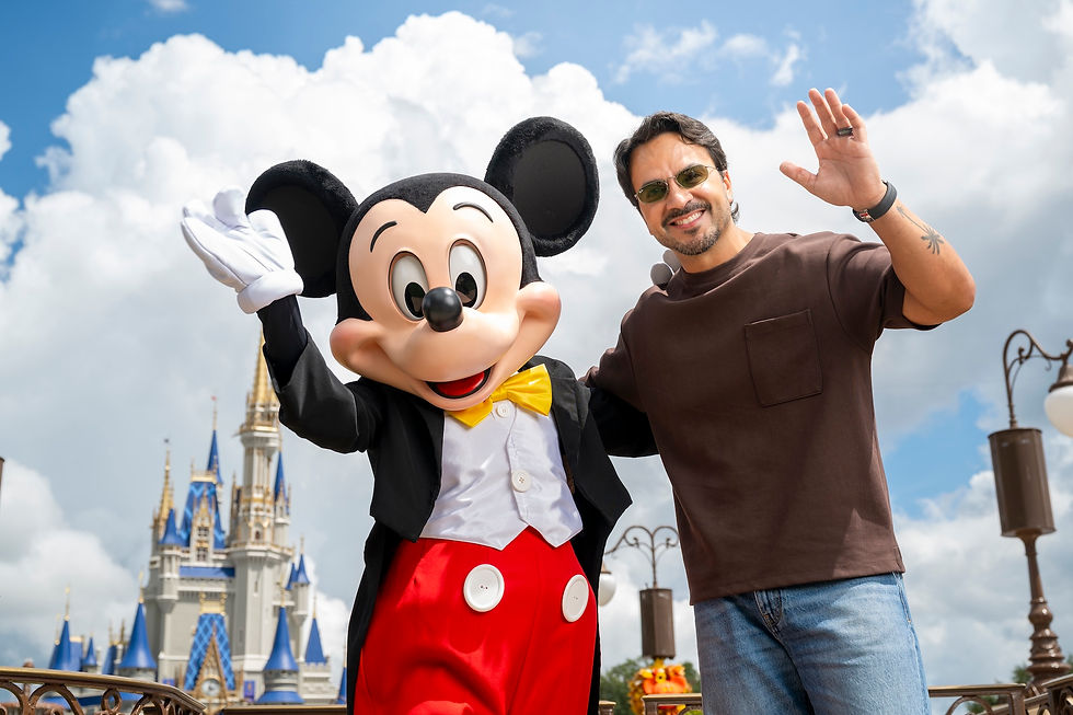 Puerto Rican superstar Luis Fonsi joined Walt Disney World in celebrating Hispanic & Latin American Heritage Month