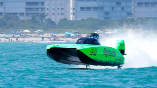 Ready, Set, Race! Thunder On Cocoa Beach Super Boat Grand Prix is back at speeds of over 175 mph!