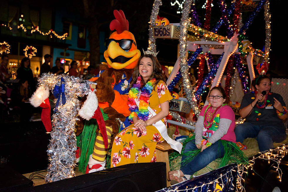 Light up the holidays at Kissimmee's Festival of Lights featuring Central Florida’s premier nighttime holiday parade!