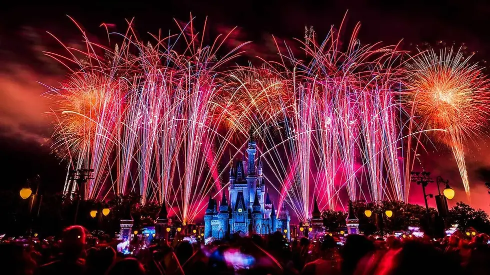 Orlando 4th of July Fireworks at Magic Kingdom