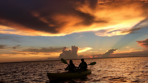 Make Memories on the Space Coast with a Valentine’s Sunset-Bioluminescence Kayaking Tour