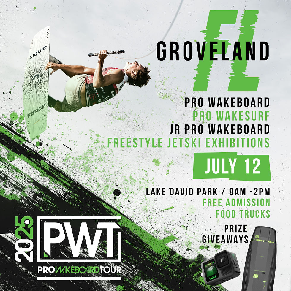 Get ready to witness some sick wakeboarding action at the Pro Wakeboard Tour in Groveland, Florida!