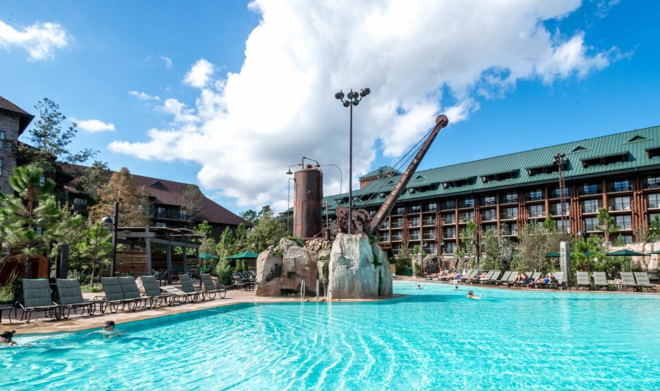 Boulder Ridge Cove Pool at Disney's Wilderness Lodge
