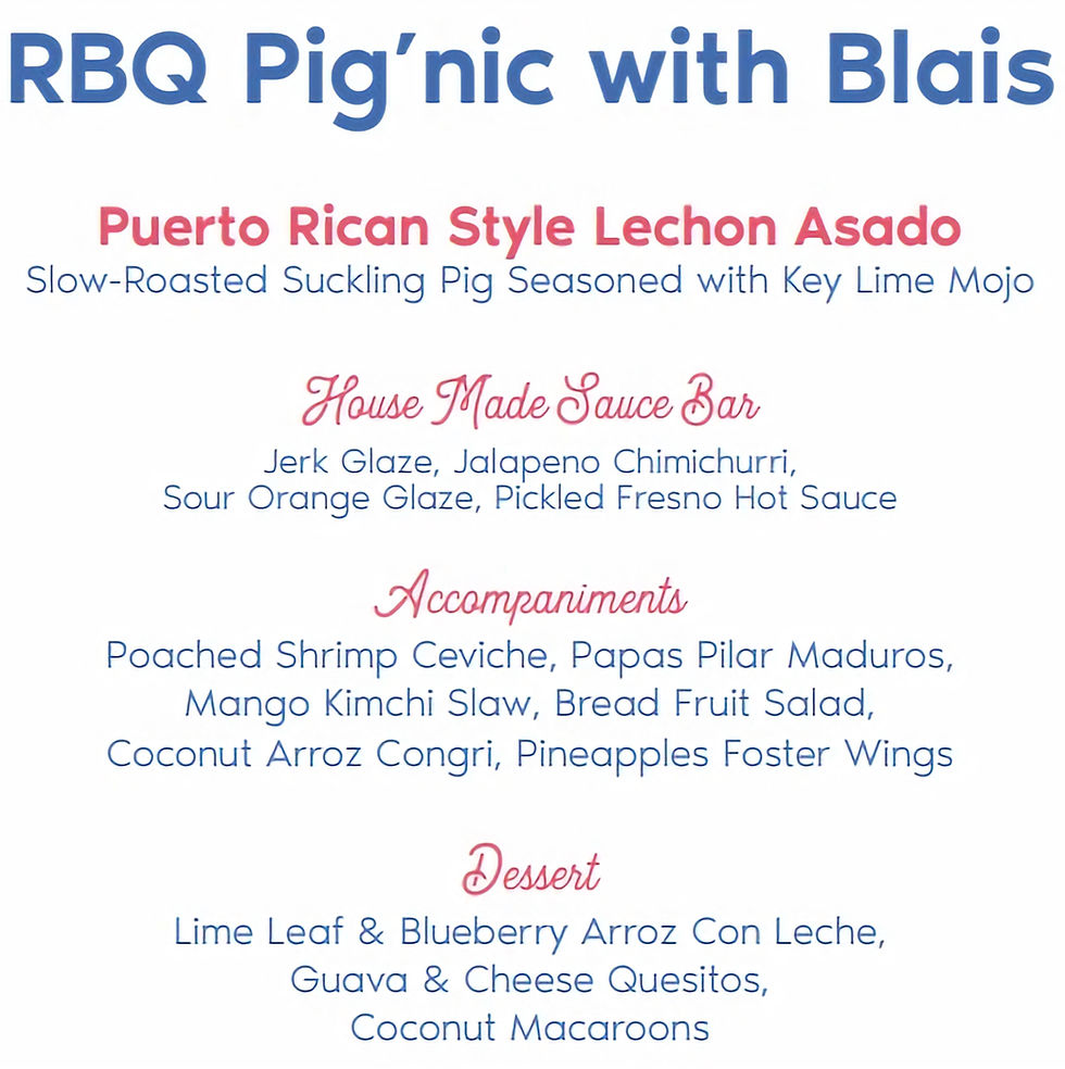 Four Flamingos to host BBQ “Pig-nic” with Celebrity Chef Richard Blais