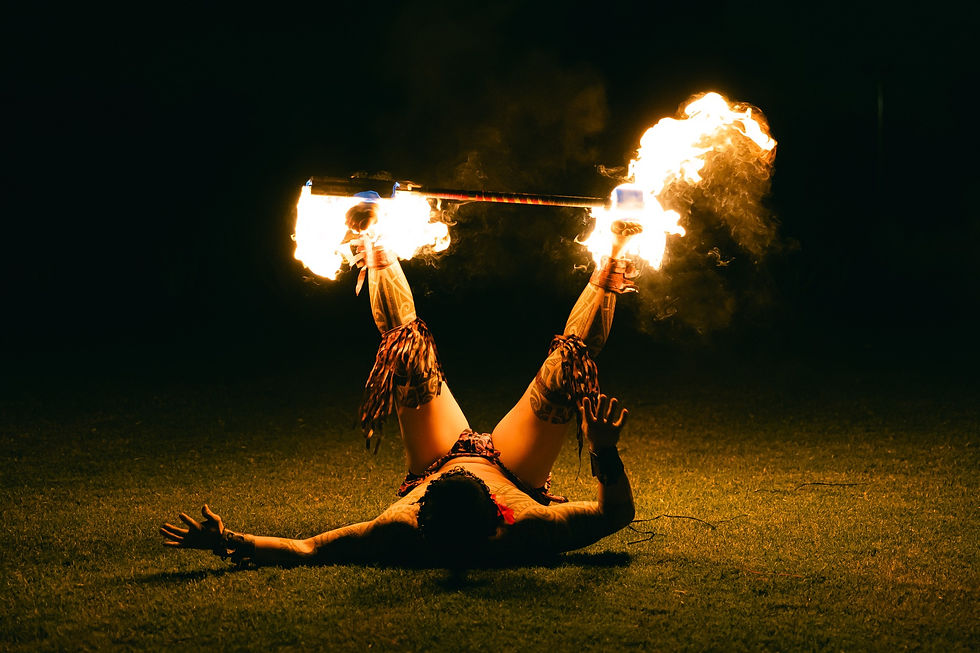 Experience an evening under the stars this summer at a Hawaiian Luau Dinner Show at Horsepower Ranch