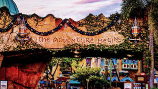 Decor Added Throughout Islands Of Adventure As Holidays At Universal Orlando Begin November 12 