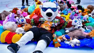 Orlando Solar Bears host the annual Teddy Bear Toss on December 19 against the South Carolina Stingrays