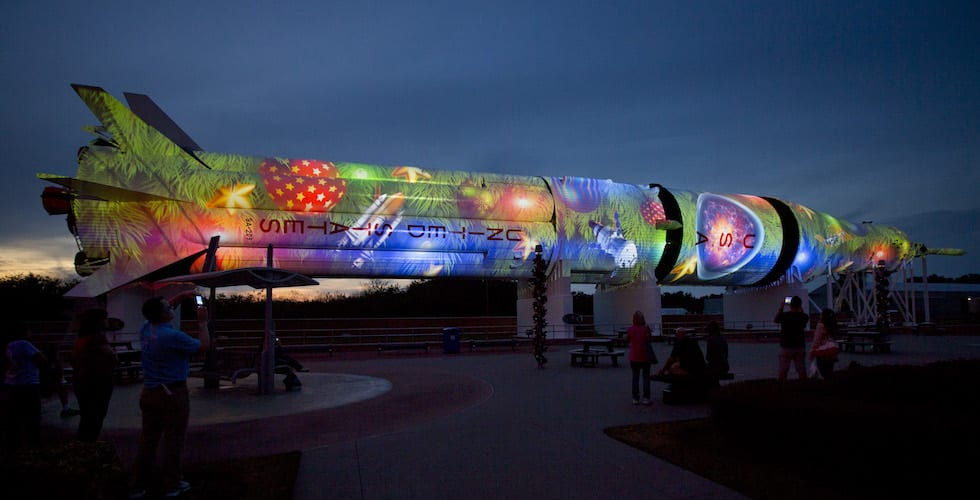 Holidays in Space at Kennedy Space Center Visitor Complex