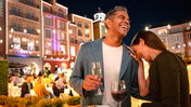 Celebrate Valentine's Day in Orlando under the stars with your loved one at Harbor Nights Romantico
