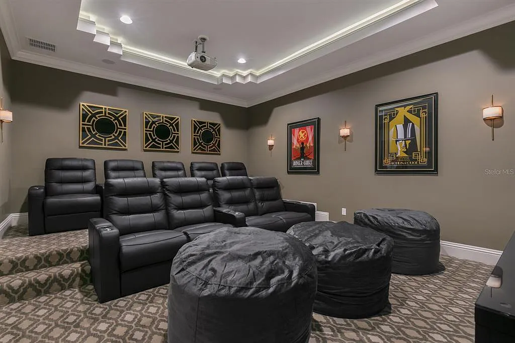 Check out this 9 Bed Home For Sale Now, complete with Movie Theater, 2 ...