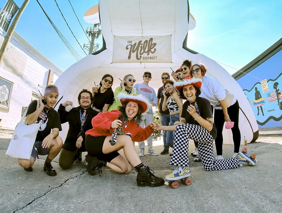 Holiday Milk Mart in the Milk District