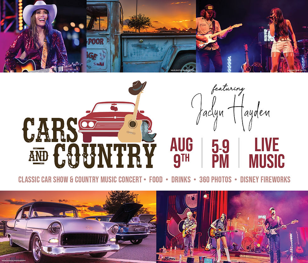 Cars & Country – Classic Car Show & Country Music