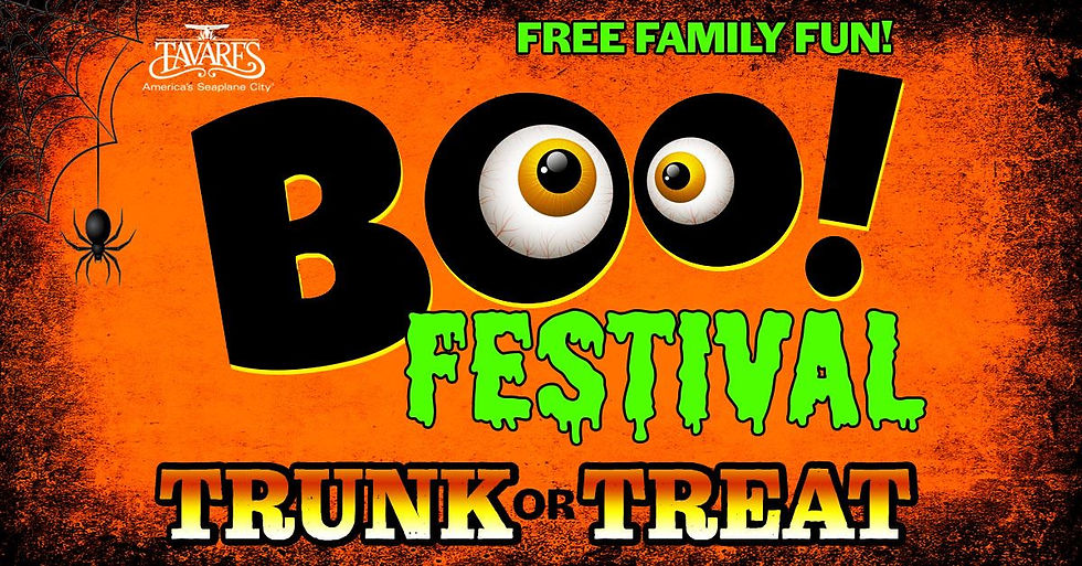 The City of Tavares Annual BOO! Festival