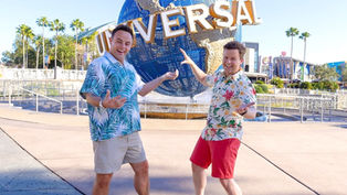 UK stars of Saturday Night Takeaway, Ant & Dec arrive at Universal Orlando ahead of LIVE show
