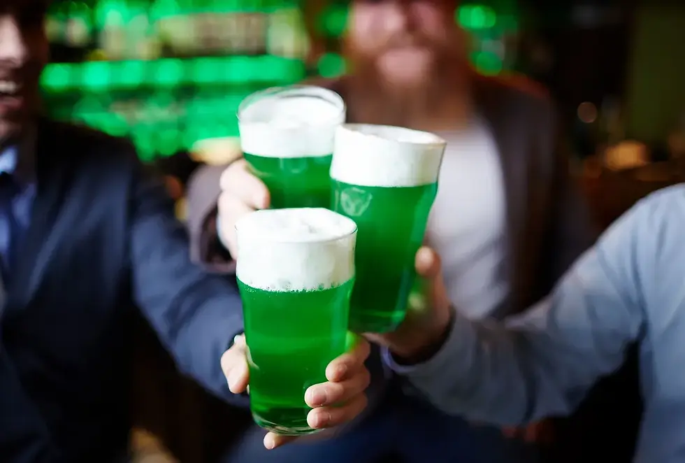 Drinking Green Beer in Orlando