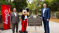 Plaque unveiled in Orlando to mark the site of historic Walt Disney World "Florida Project" announcement