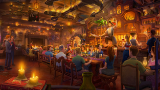 Yo Ho, Yo Ho, New Pirates of the Caribbean Tavern - The Beak and Barrel opens August 29 at Magic Kingdom