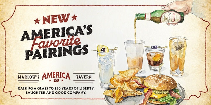 Marlow's Tavern celebrates America 250 with limited-time a limited-time lineup of classic-inspired food and drinks