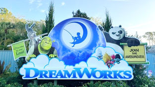 Universal Orlando Resort unveil new Marquee Sign for under construction DreamWorks Animation Land