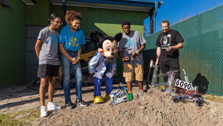 Mickey Mouse Helps Break Ground On New Robotics Rooms For The Boys & Girls Clubs Of Central Florida
