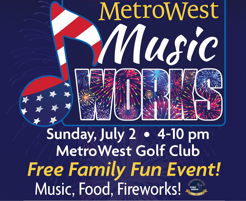 MetroWest's Music Works July 4th Celebration