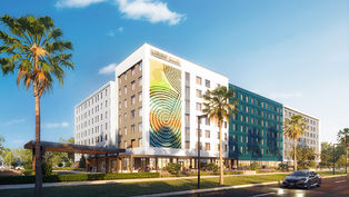 Construction starts on new combined EVEN Hotel/Staybridge Suites on Universal Blvd. Orlando