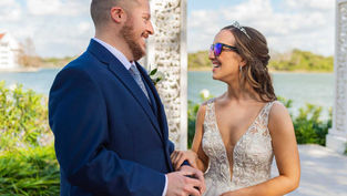 Bride's dreams comes true as she sees color for the first time at Walt Disney World