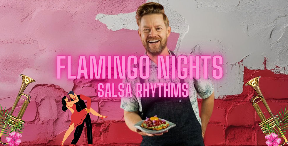 Four Flamingos kick off new Flamingo Nights event series July 17 with some spice, hosting Flamingo Nights: Salsa Rhythms!