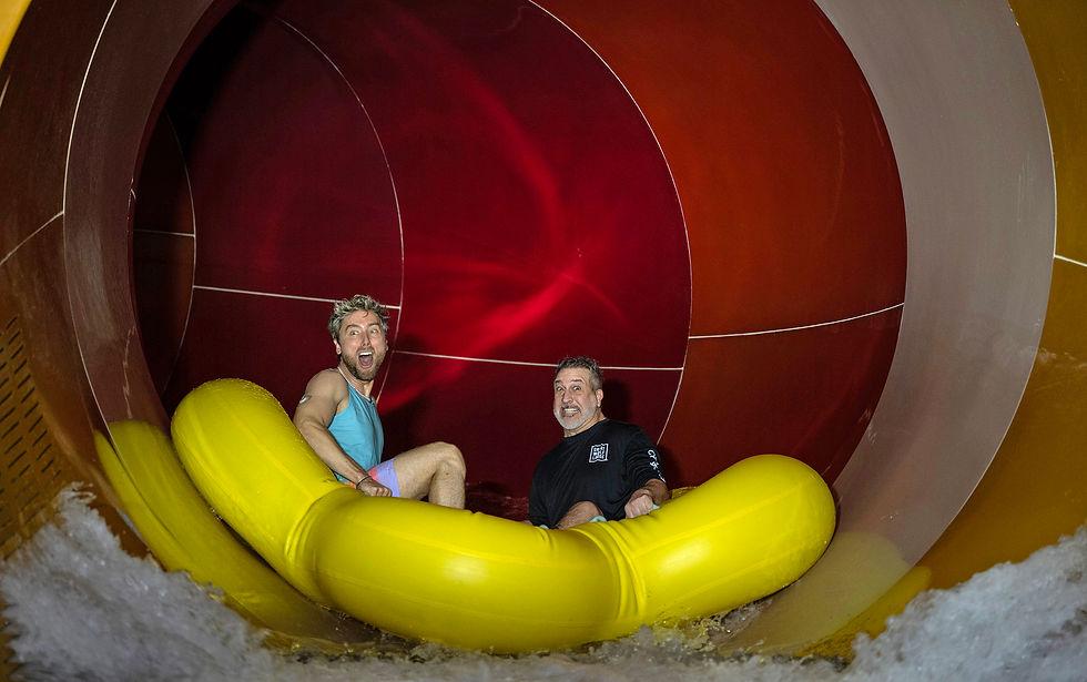 Great Wolf Lodge teams up with NSYNC’s Joey Fatone and Lance Bass for "It’s Gonna Be May" Promo!