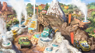 New details about attractions and theming coming to new Piston Peak land at Magic Kingdom