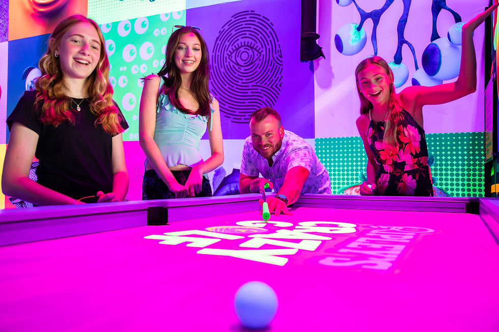 Glow Big or Go Home - Ripley’s Crazy Golf is coming to ICON Park Orlando!