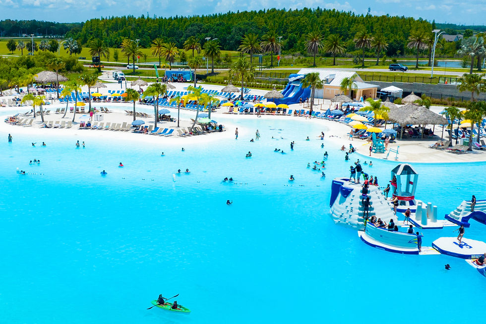 Florida's clear blue lagoon destination MetroLagoons now accepting special events, and holiday parties!