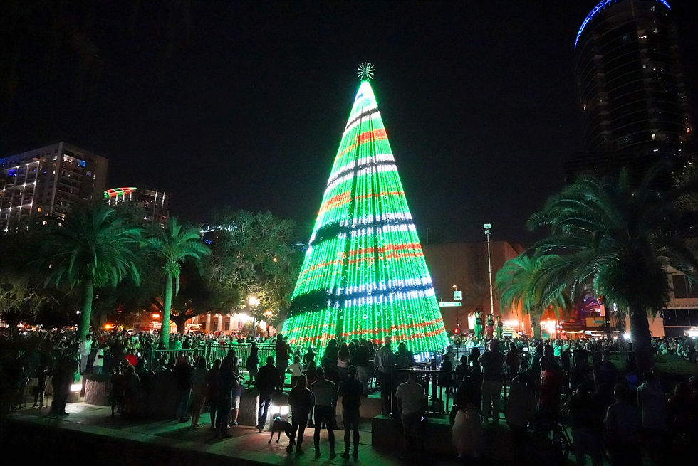 Join Orlando Mayor Buddy Dyer and help countdown the lighting of the Christmas tree at Lake Eola Park
