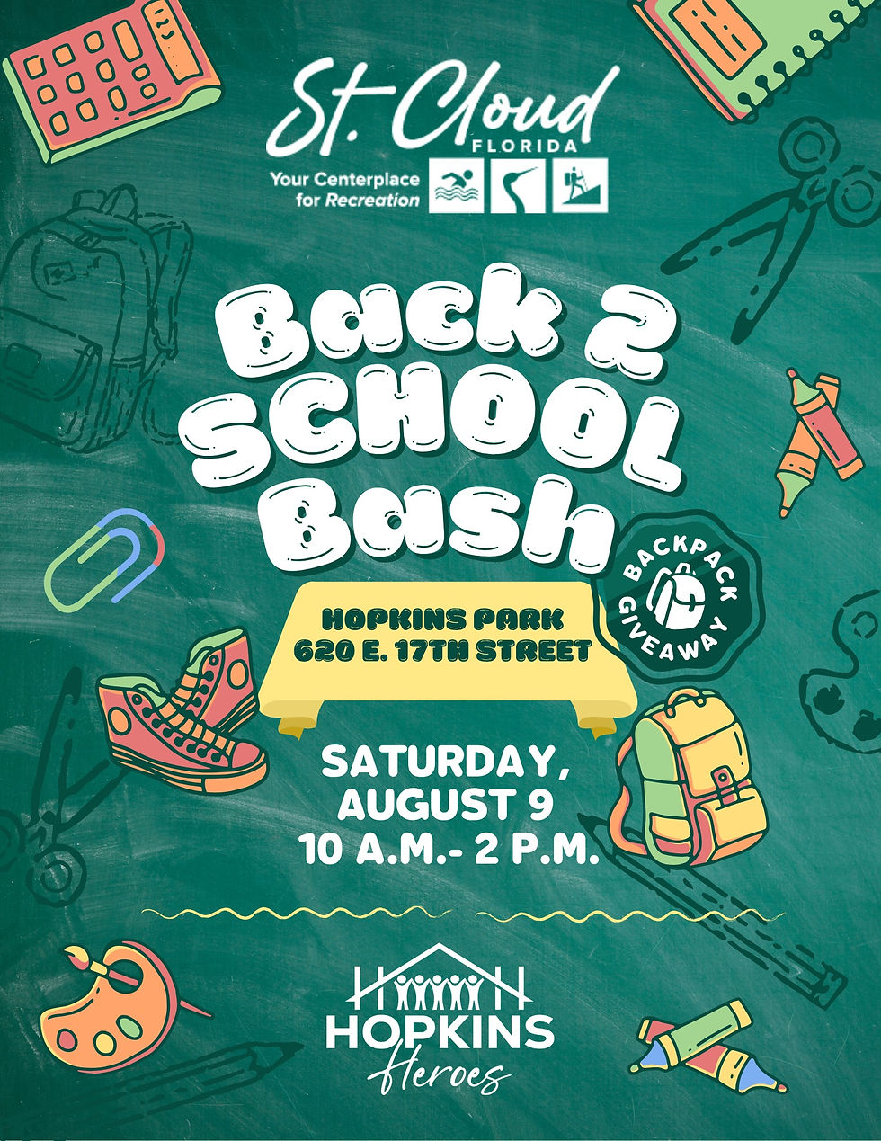 St. Cloud Back 2 School Bash
August 9, 2025
Hopkins Park, St. Cloud